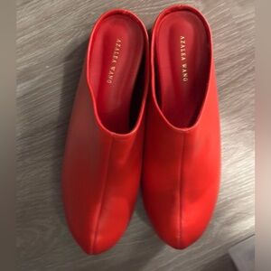 Red platform Azealea Wang Women's Shoes
